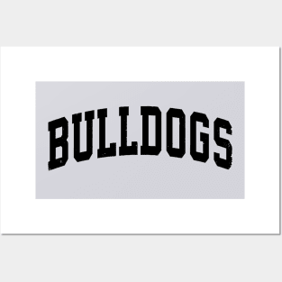 bulldogs mascot Posters and Art